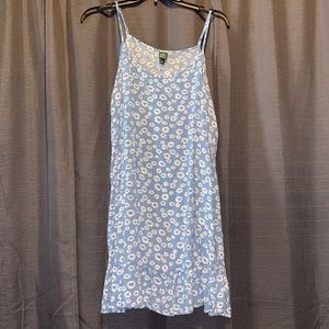 Ruffle Hem Woven Dress